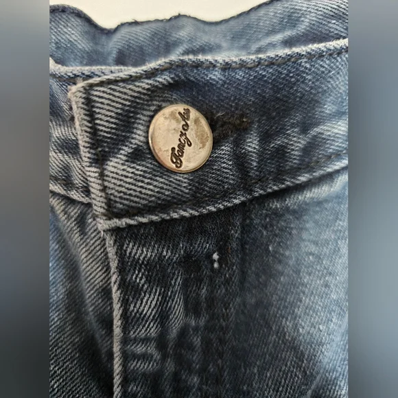 80's Fancy Ass Jeans with chap style paneling. - Picture 3 of 11